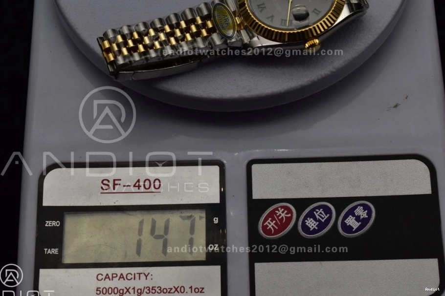 on FashionForward Dial 126333 Roman Weight) Jubilee 904L 620 (Gain SH3235 YG YG Edition DateJust Best 41 Bracelet 1:1 Steel ARF SS Gray Green SS 0708